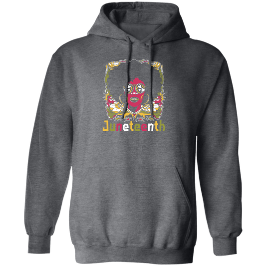 Black History Month Afrocentric Juneteenth Independence Day 1865 Pullover Hoodie