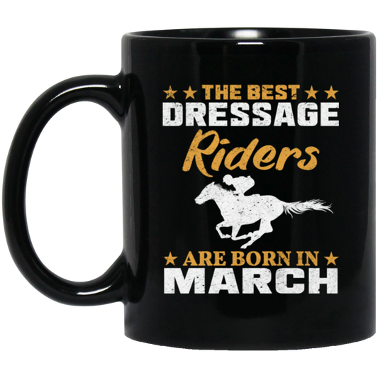 Dressage Rider Birthday March Gift Idea, Vintage Dressage Rider