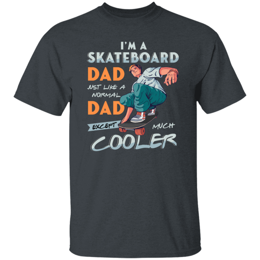 Stay cool and show off your skateboarding pride with this humorous Funny Skateboard Dad T-Shirt. Made from 100% preshrunk cotton, it's designed with a relaxed fit and unisex cut to suit skaters of all ages and sizes. Perfect for father and son or daughter skateboarding trips.