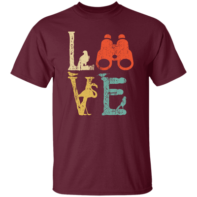 Vintage Birdwatching Bird Watchers, Retro Camera Love Gift Unisex T-Shirt