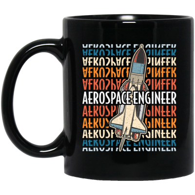 Spaceship Retro Lover Aerospace Engineer Gift