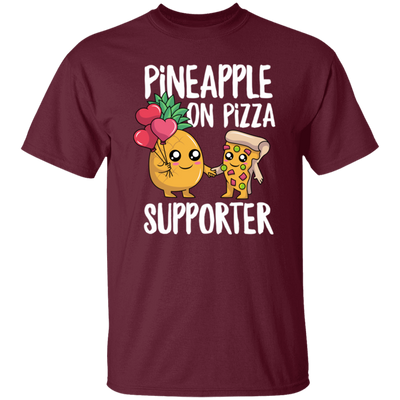 Funny Pizza Lover Pineapple And Pizza Supporter My Love Food