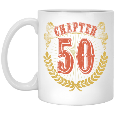 Birthday Chapter 50 Gift, Happy 50th birthday, Retro age 50