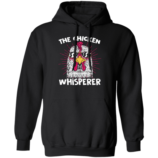 Love Chicken, Retro Chicken Gift, The Chicken Whisperer, Animal Lover Gift Pullover Hoodie