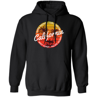 California Surfing Paradise Summer Mood With California Beach Pullover Hoodie