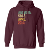 Awesome Since April 2014 Premium Pullover Hoodie