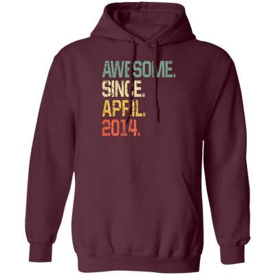 Awesome Since April 2014 Premium Pullover Hoodie