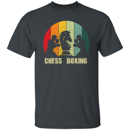 Love Chess, Love Boxing, Chess Boxing Vintage Gift, Love To Do Boxing Gift Unisex T-Shirt