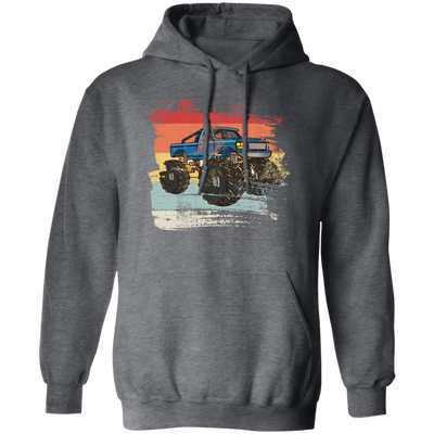 Retro Monster Truck TShirt, Gift For Monster Truck Driver