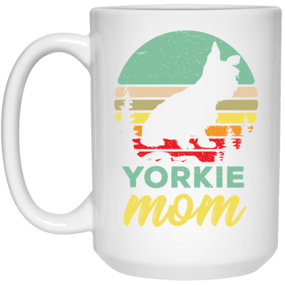 Retro Yorkie Mom Gift, Yorkie Lover Gifts