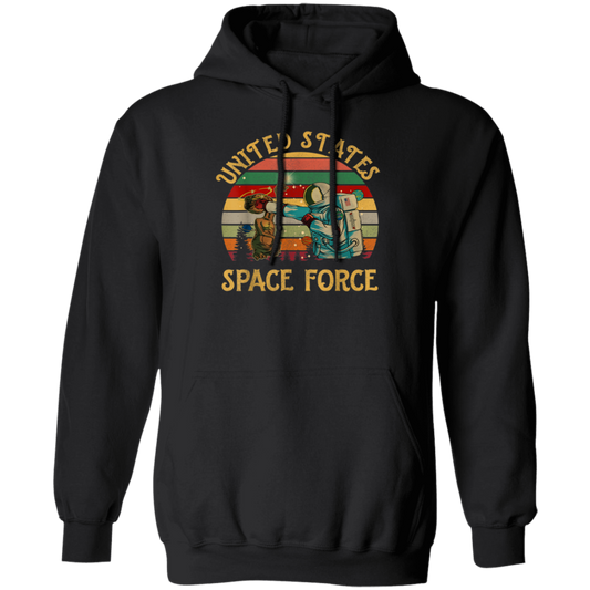 United States Space Force, Retro Space Pullover Hoodie