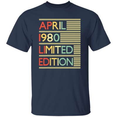 Birthday Gifts Women Men April 1980 Unisex T-Shirt