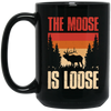 Forest Love Gift, The Moose Is Loose, Retro Moose Gift