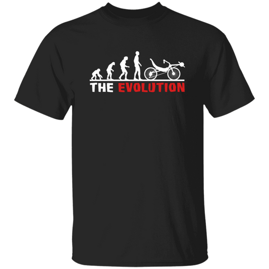 The Evolution Recumbent Bike Funny Retro Cyclist