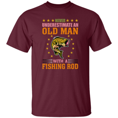 Never Underestimate An Old Man With A Fishing Rod