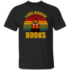 Sloth I Love Reading Books Unisex T-Shirt