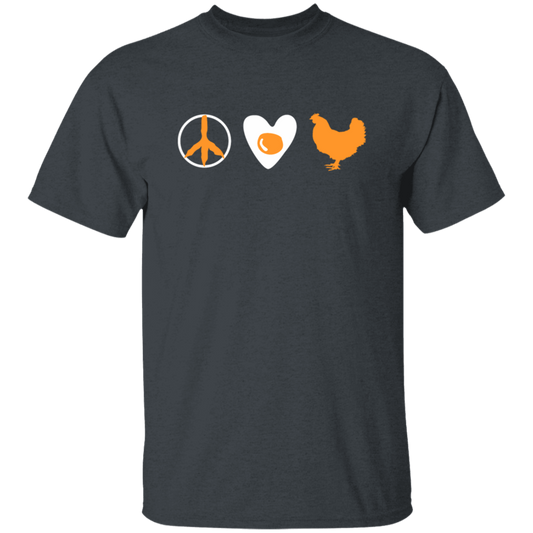 Chicken Peace Love - Free Range Love