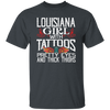 Louisiana Girl With Tattoos Pretty Eyes And Thick Thighs, Tattooed Louisiana Girl Gift