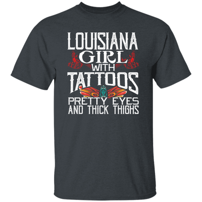 Louisiana Girl With Tattoos Pretty Eyes And Thick Thighs, Tattooed Louisiana Girl Gift