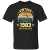 Vintage Gift 1983 Limited Edition Retro Gift Classic Motor Lover