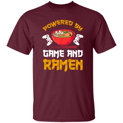 Power By Game And Ramen Anime, Retro Ramen gold