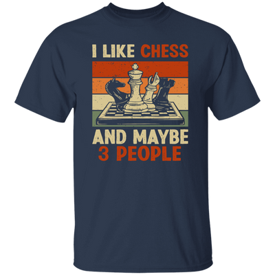 Retro Chess Lover, I Like Chess And MAybe 3 Peoples