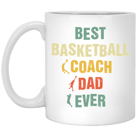 Fathers Day Basketball Coach Dad Gifts Vintage