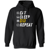 Eat Sleep Ski - Funny Alpine Skiing Gift