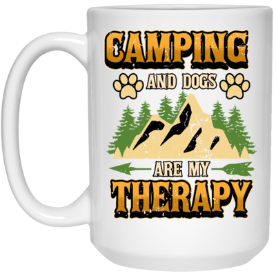 Funny Caravan Camping, Camper Dog Is My Therapy Saying Gift