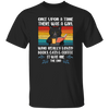 Really Loved Books Cats And Coffee, Once Upon A Time There Was A Girl Unisex T-Shirt