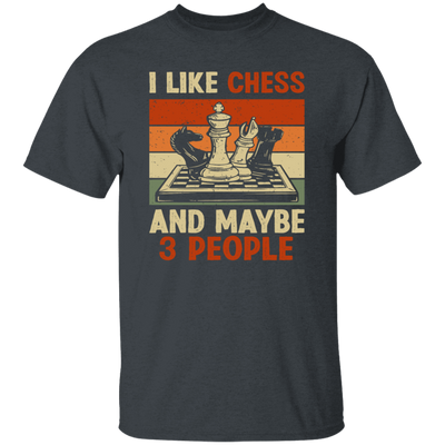 Retro Chess Lover, I Like Chess And MAybe 3 Peoples