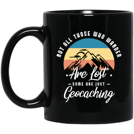Retro Not All Those Who Wander Are Lost Geocaching Gift