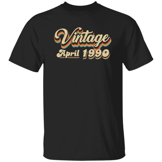 Birthday Gift Vintage April 1990 Unisex T-Shirt