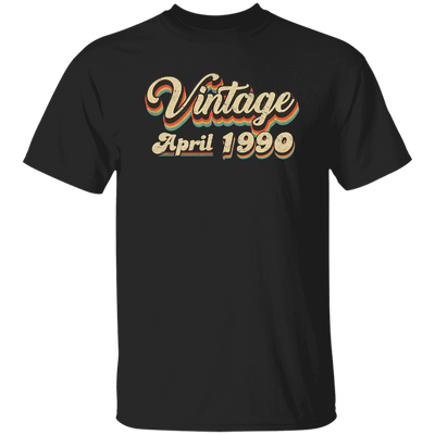 Birthday Gift Vintage April 1990 Unisex T-Shirt