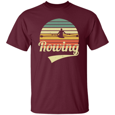 Rowing Row Rowboat Rower Vintage Retro