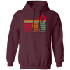 Retro Dad Guitar Gift, Chords Lover, Dad Love Guitar Pullover Hoodie