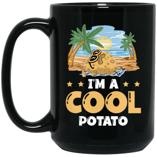 Summer Vibes, I Am A Cool Potato, Love Vegetarian Gift