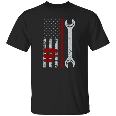 American Tool Gift, Patriotic Mechanic Gifts, Love Patriotics, American Lover Unisex T-Shirt