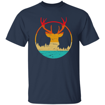 Deer Hunting Vintage Deer Hunted Head Deer Unisex T-Shirt