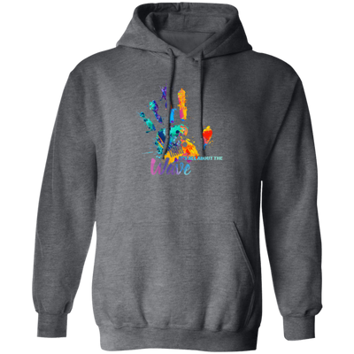 It's All About Wave Jeep Hand Wave Pullover Hoodie