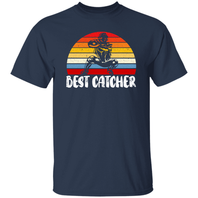 Baseball Catcher, Catcher Gift, Retro Catcher Gift, Love Retro Baseball, Catcher Vintage Unisex T-Shirt