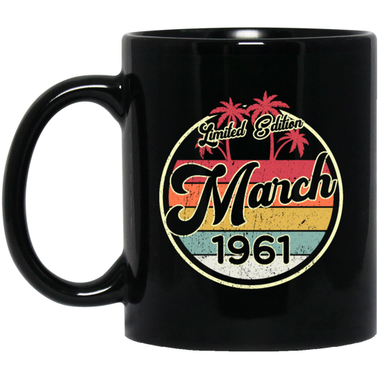 Vintage 80s March 1961 Birthday Gift Idea