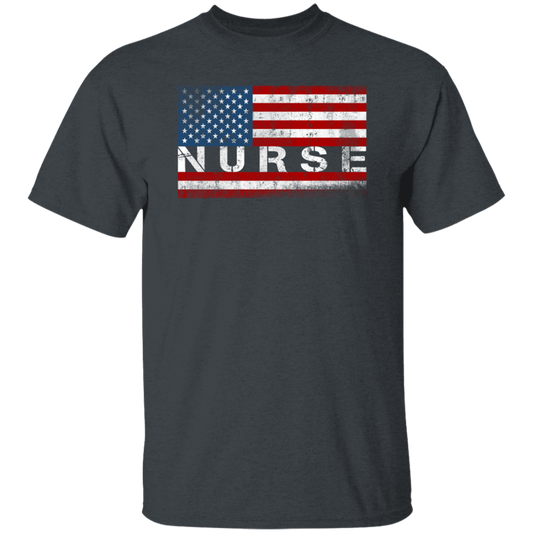 Proud Nurses American Flag Nurse Be To Husband