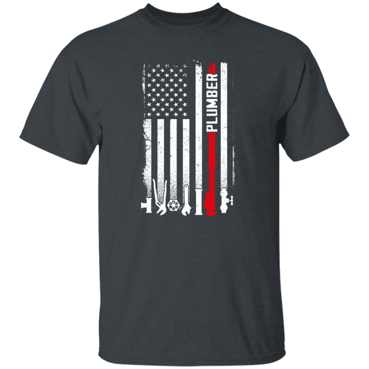 Plumber Gift Lover American Flag My Plumber