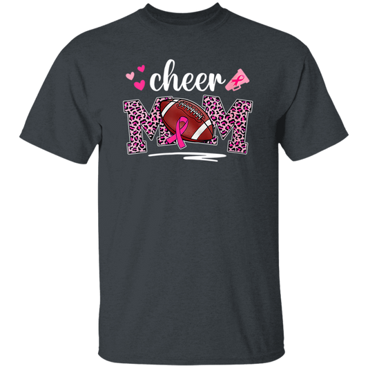 Mom Gift, Cheer Mom, American Football Gift, Rugby Football, Mom Love Sport Unisex T-Shirt