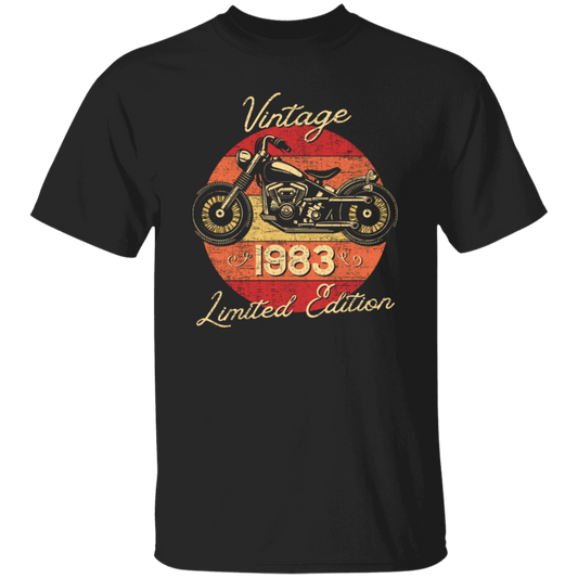 1983 Birthday Gift, Vintage Style, Motorbike Lover, Limited Edition