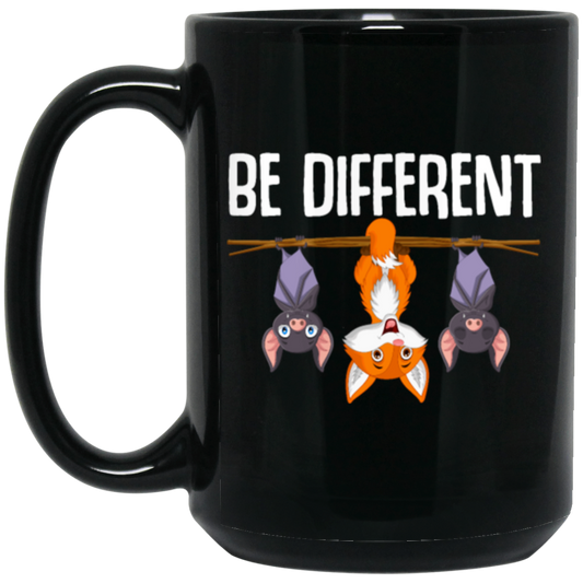 Saying Be Different, Cute Forest Animal, Hanging Fox Bat Gift