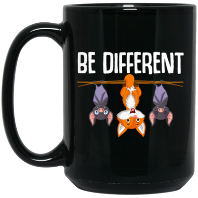 Saying Be Different, Cute Forest Animal, Hanging Fox Bat Gift