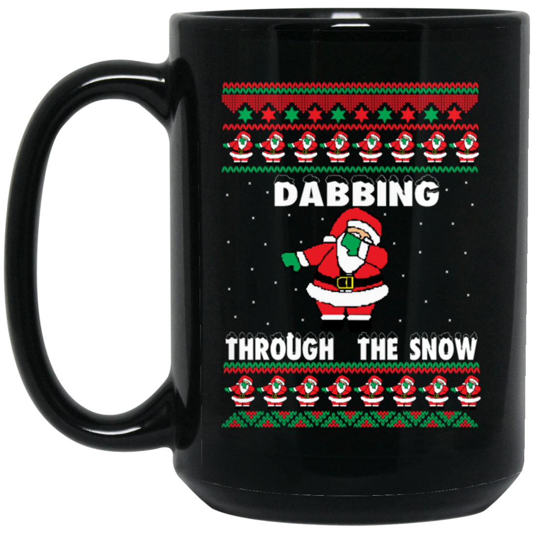 Dab Santa Dabbing Ugly Christmas Sweater Funny