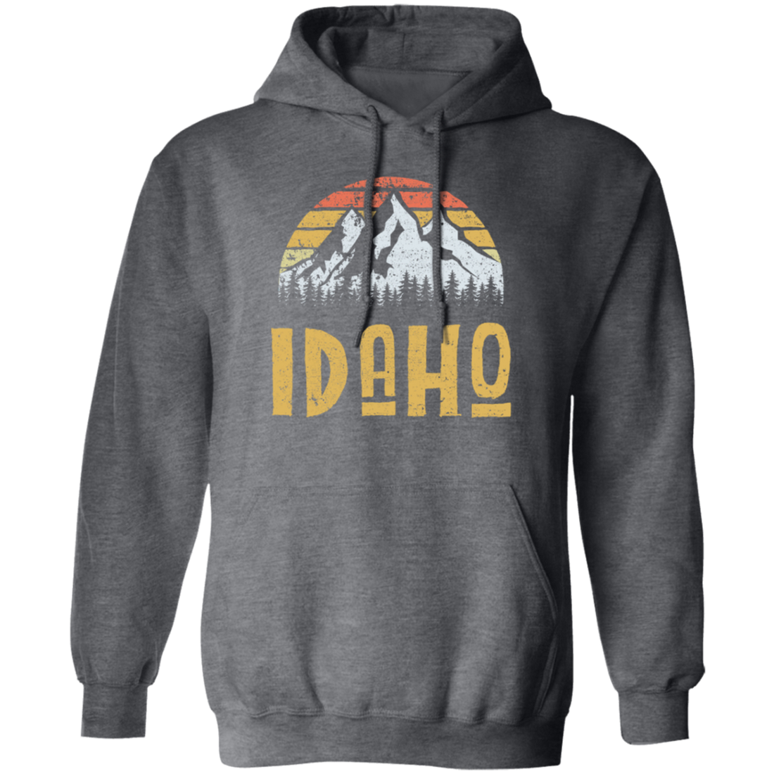 Vintage Retro Idaho Us Mountain State, Vintage Idaho Mountain